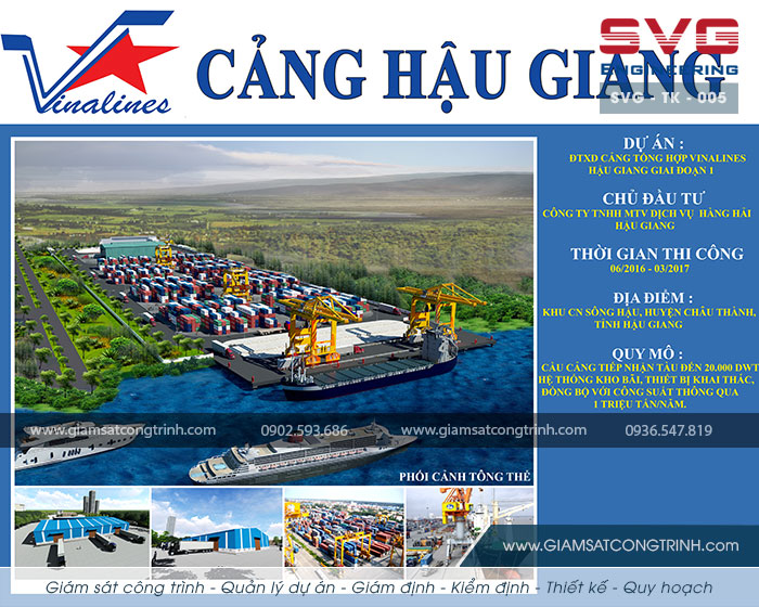 Phối cảnh tổng thể thiết kế Cảng tổng hợp Vinalines Hậu Giang - SVG TK 005 Phoi canh tong the kho bai