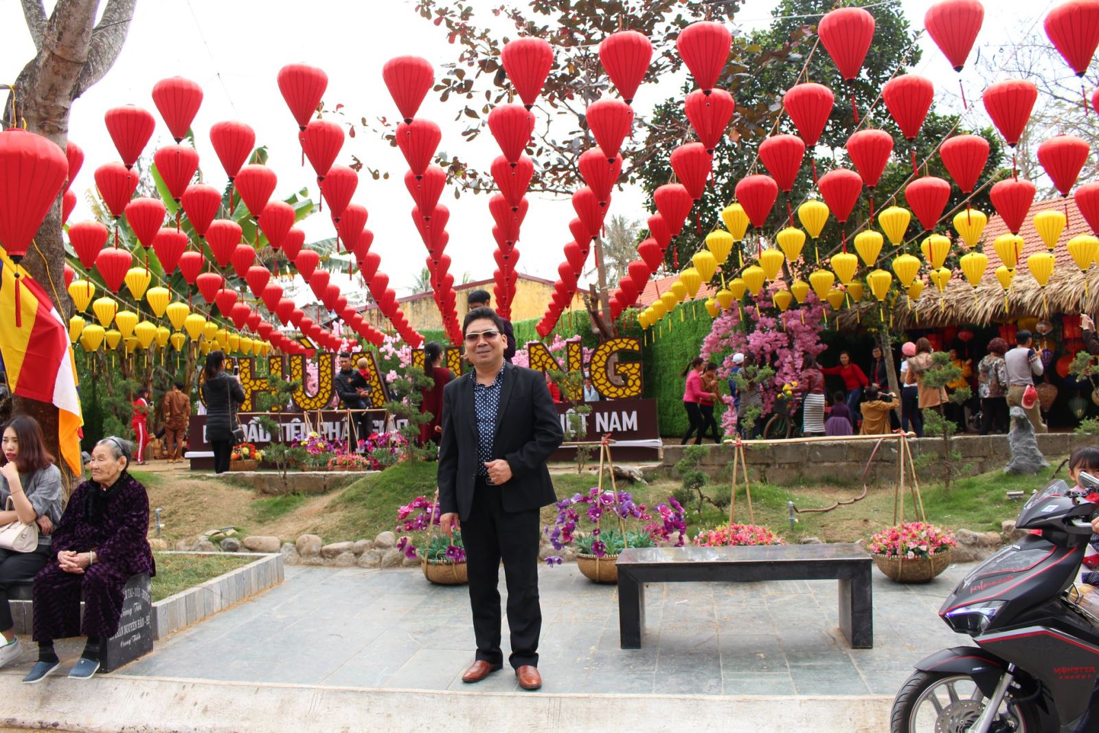 SVG du xuân tại chùa Hang năm 2018 Du xuan chua hang nam 2018