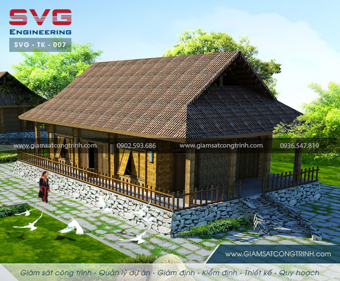 Thiết kế khu bảo tồn văn hóa người dao Thanh Y tỉnh Quảng Ninh - SVG TK 007 Thiet ke khu bao ton van hoa nguoi Dao Thanh Y