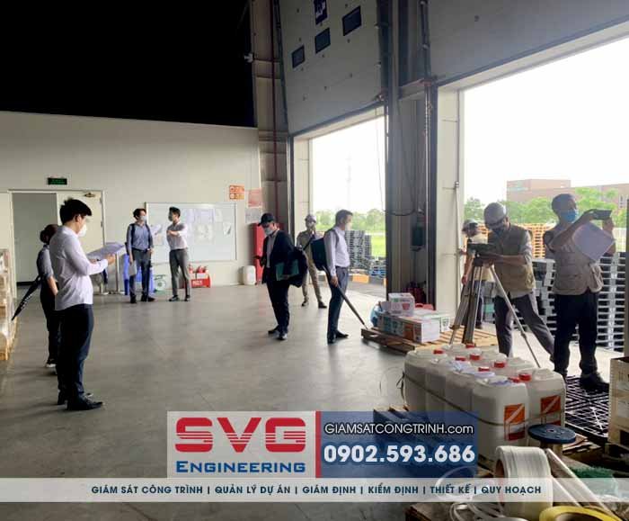Giám định chất lượng xây dựng nhà máy Valleylogistic KCN Yên Phong tỉnh Bắc Ninh Giam dinh chat luong xay dung nha may Valleylogistic