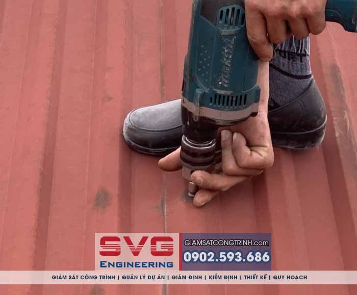 Giám định công tác chống thấm trường THPT Nguyễn Trãi tại Hải Phòng Giam dinh cong tac chong tham truong THPT Nguyen Trai tai Hai Phong