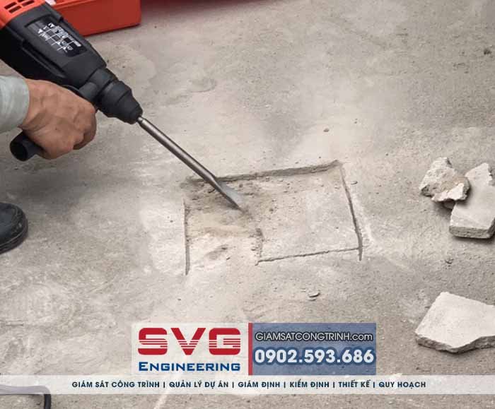 Giám định công tác chống thấm trường THPT Nguyễn Trãi tại Hải Phòng Giam dinh cong tac chong tham truong THPT Nguyen Trai tai Hai Phong