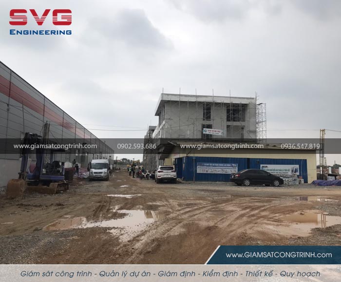 Giám định khối lượng san lấp công trình nhà máy JASAN Thanh Hóa Giam dinh khoi luong san lap cong trinh xay dung nha may JASAN Thanh Hoa