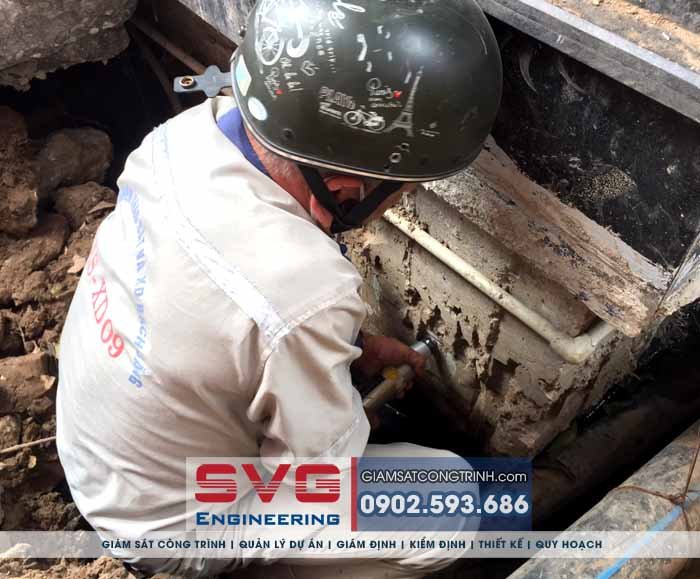 Giám định nguyên nhân sự cố nhà liền kề bị nghiêng lún Giam dinh nguyen nhan su co nha lien ke bi nghieng lun