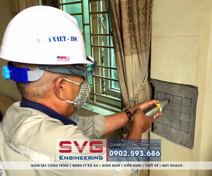 Giám định nguyên nhân sự cố nhà liền kề bị nghiêng lún Giam dinh nguyen nhan su co nha lien ke bi nghieng lun