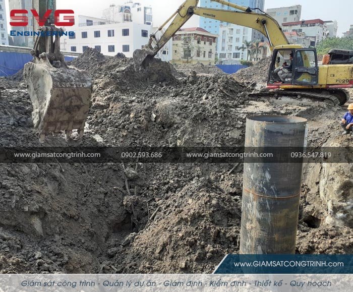 Giám sát thi công cọc khoan nhồi công trình tòa nhà cao tầng ở Hải Phòng Giam sat thi cong coc khoan nhoi cong trinh toa nha cao tang o Hai Phong