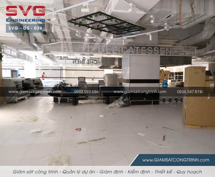 Giám sát thi công công trình nội thất siêu thị Lotte Mart Cầu Giấy Hà Nội SVG 026 Giam sat thi cong cong trinh noi that sieu thi Lotte Mart Cau Giay Ha Noi