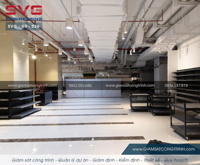 Giám sát thi công công trình nội thất siêu thị Lotte Mart Cầu Giấy Hà Nội - SVG 026 Giam sat thi cong cong trinh noi that sieu thi Lotte Mart Cau Giay Ha Noi