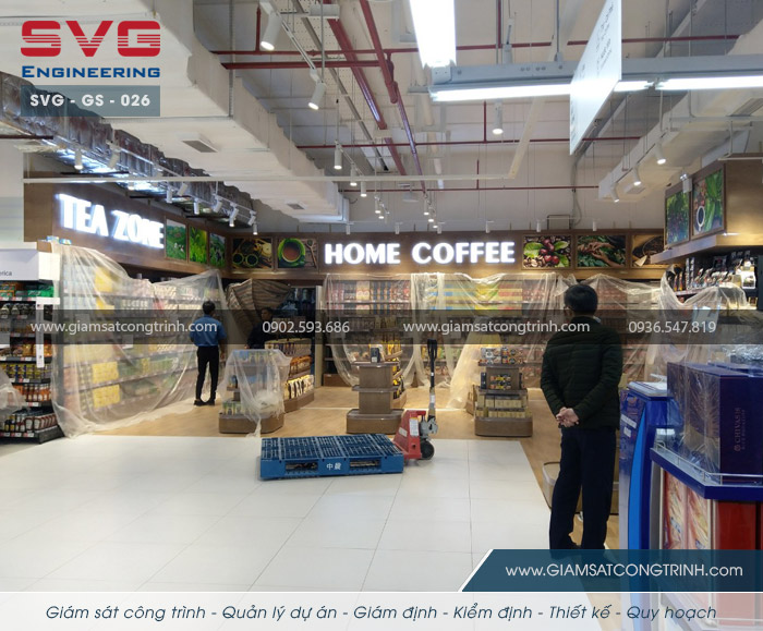 Giám sát thi công công trình nội thất siêu thị Lotte Mart Cầu Giấy Hà Nội - SVG 026 Giam sat thi cong cong trinh noi that sieu thi Lotte Mart Cau Giay Ha Noi