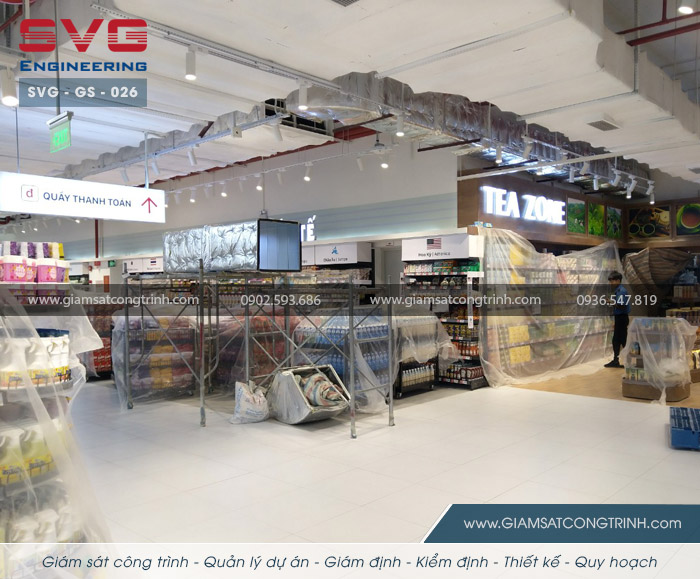 Giám sát thi công công trình nội thất siêu thị Lotte Mart Cầu Giấy Hà Nội - SVG 026 Giam sat thi cong cong trinh noi that sieu thi Lotte Mart Cau Giay Ha Noi
