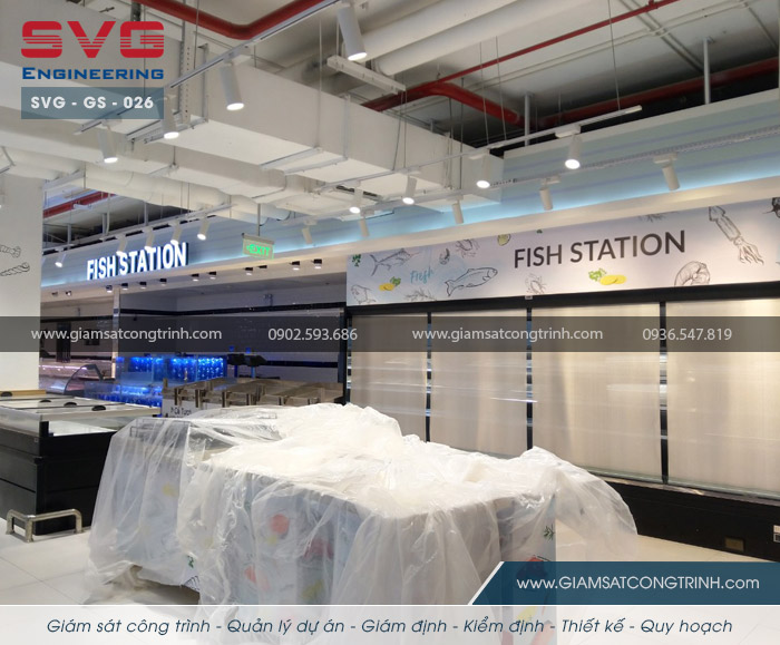 Giám sát thi công công trình nội thất siêu thị Lotte Mart Cầu Giấy Hà Nội - SVG 026 Giam sat thi cong cong trinh noi that sieu thi Lotte Mart Cau Giay Ha Noi