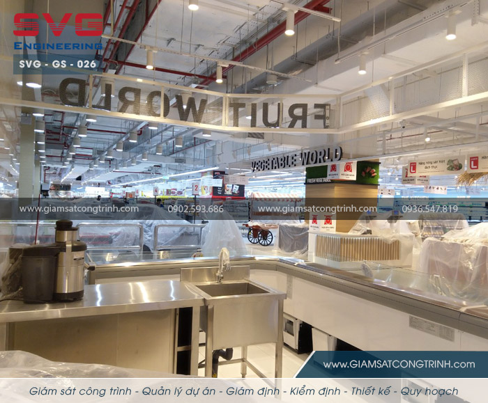 Giám sát thi công công trình nội thất siêu thị Lotte Mart Cầu Giấy Hà Nội - SVG 026 Giam sat thi cong cong trinh noi that sieu thi Lotte Mart Cau Giay Ha Noi