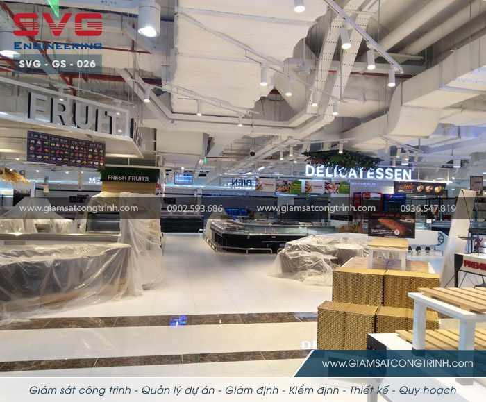Giám sát thi công công trình nội thất siêu thị Lotte Mart Cầu Giấy Hà Nội - SVG 026 Giam sat thi cong cong trinh noi that sieu thi Lotte Mart Cau Giay Ha Noi