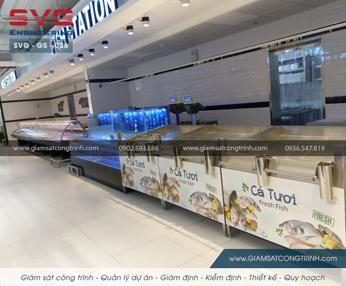Giám sát thi công công trình nội thất siêu thị Lotte Mart Cầu Giấy Hà Nội - SVG 026 Giam sat thi cong cong trinh noi that sieu thi Lotte Mart Cau Giay Ha Noi