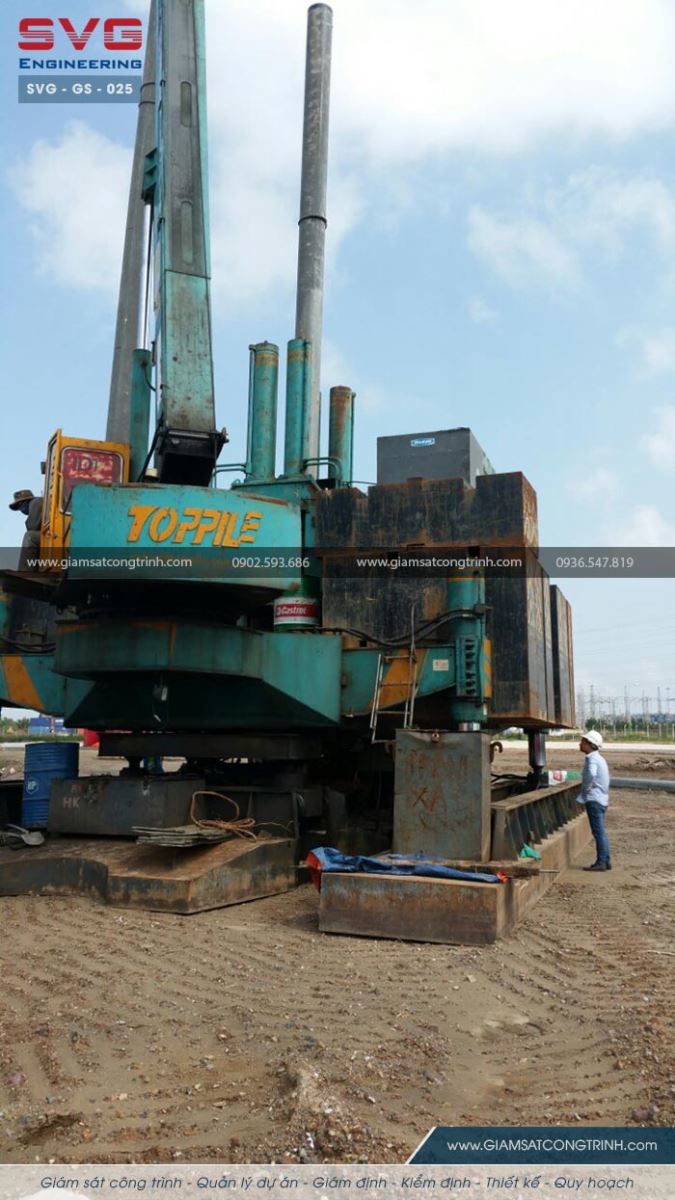 Giám sát thi công công trình xây dựng kho CFS Cảng Tân Vũ - SVG GS 025 Giam sat thi cong cong trinh xay dung kho CFS Cang Tan Vu