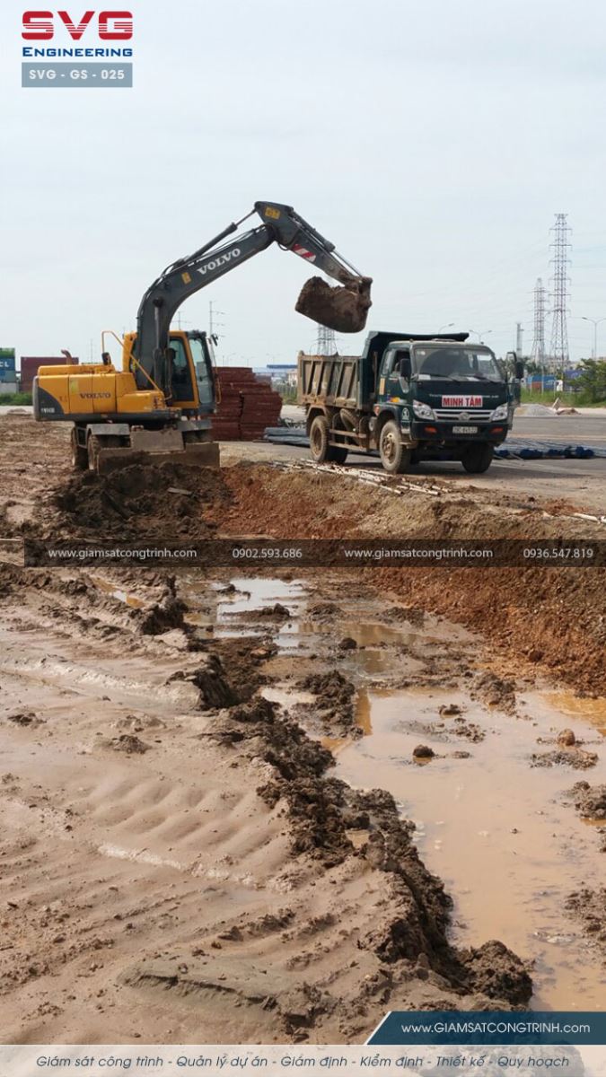 Giám sát thi công công trình xây dựng kho CFS Cảng Tân Vũ - SVG GS 025 Giam sat thi cong cong trinh xay dung kho CFS Cang Tan Vu