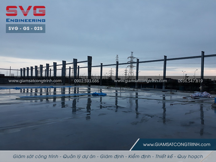 Giám sát thi công công trình xây dựng kho CFS Cảng Tân Vũ - SVG GS 025 Giam sat thi cong cong trinh xay dung kho CFS Cang Tan Vu