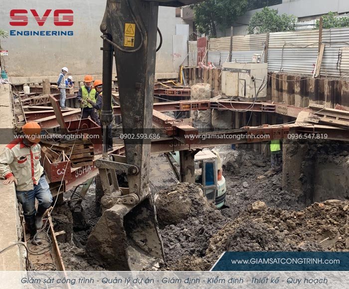 Giám sát thi công đào móng xây nhà văn phòng 12 tầng tại Hải Phòng Giam sat thi cong dao mong xay toa nha van phong 12 tang tai Hai Phong