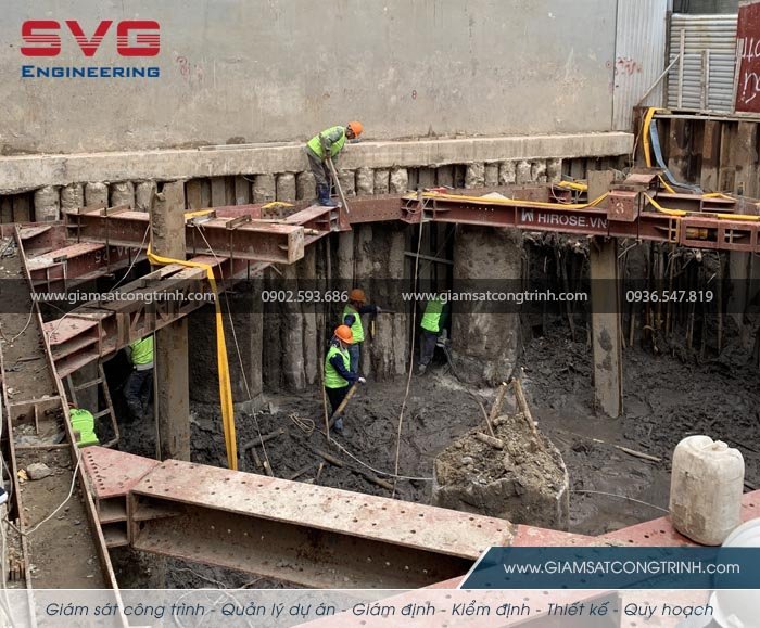 Giám sát thi công đào móng xây nhà văn phòng 12 tầng tại Hải Phòng Giam sat thi cong dao mong xay toa nha van phong 12 tang tai Hai Phong