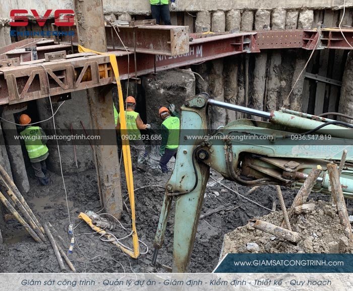 Giám sát thi công đào móng xây nhà văn phòng 12 tầng tại Hải Phòng Giam sat thi cong dao mong xay toa nha van phong 12 tang tai Hai Phong