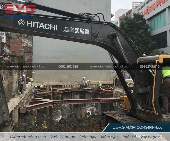 Giám sát thi công đào móng xây nhà văn phòng 12 tầng tại Hải Phòng Giam sat thi cong dao mong xay toa nha van phong 12 tang tai Hai Phong