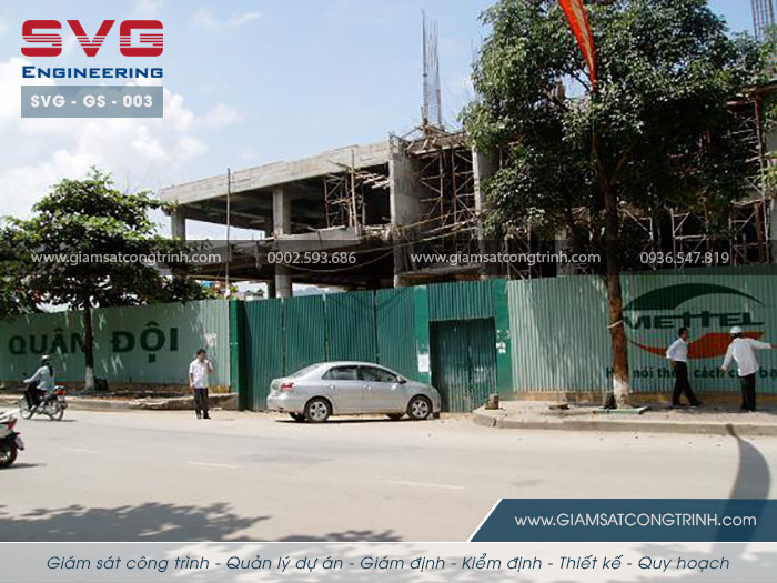 Giám sát thi công công trình Dự án tòa nhà Viettel Sơn La SVG GS 003 Giam sat thi cong cong trinh Du an toa nha Viettel Son La