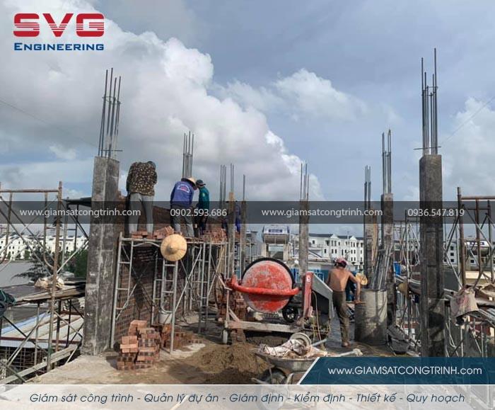 Giám sát xây dựng công trình nhà văn phòng SVG 7 tầng đường World Bank Hải Phòng Giam sat xay dung cong trinh nha van phong SVG 7 tang duong World Bank Hai Phong