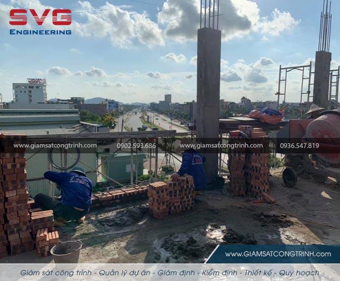 Giám sát xây dựng công trình nhà văn phòng SVG 7 tầng đường World Bank Hải Phòng Giam sat xay dung cong trinh nha van phong SVG 7 tang duong World Bank Hai Phong