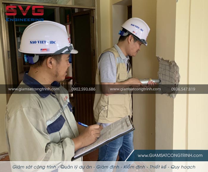 Kiểm định chất lượng công trình xây dựng TT Thể dục thể thao huyện Kiến Thụy Hải Phòng Kiem dinh chat luong cong trinh trung tam the duc the thao huyen Kien Thuy Hai Phong