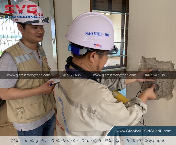 Kiểm định chất lượng công trình xây dựng TT Thể dục thể thao huyện Kiến Thụy Hải Phòng Kiem dinh chat luong cong trinh trung tam the duc the thao huyen Kien Thuy Hai Phong