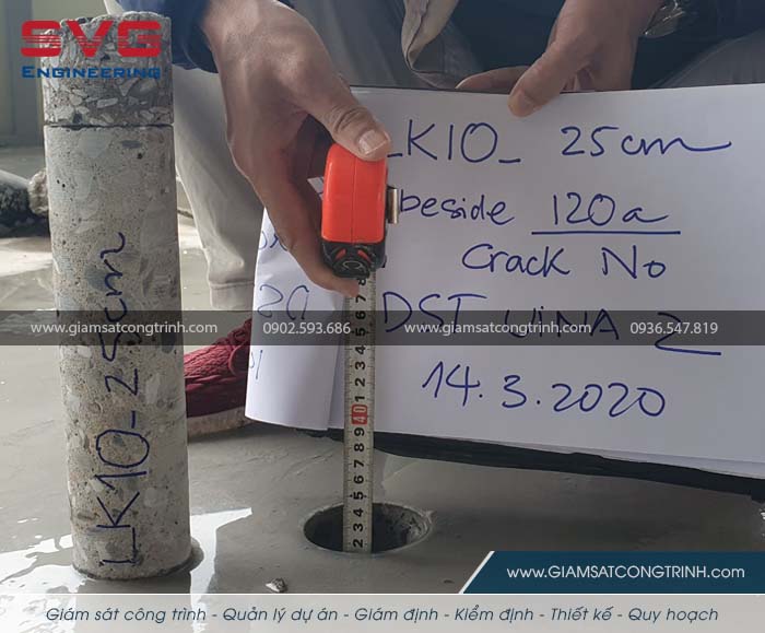 Kiểm định chất lượng công trình xây dựng nhà máy DST Vina 2 tại Vĩnh Phúc Kiem dinh chat luong cong trinh xay dung nha may DST Vina 2 Vinh Phuc
