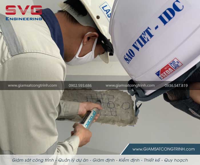 Kiểm định chất lượng hiện trạng công trình tòa nhà công ty Thuận Thiên KCN Tràng Duệ Hải Phòng Kiem dinh cong trinh toa nha cong ty Thuan Thien KCN Trang Due Hai Phong
