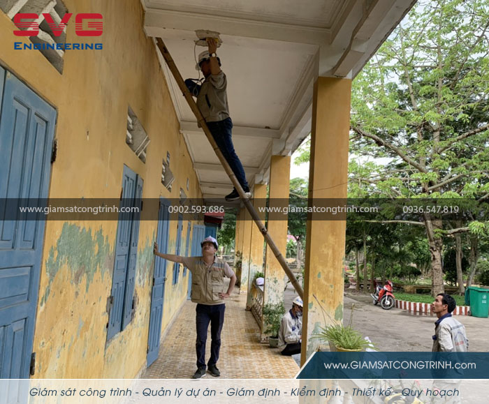 Kiểm định chất lượng công trình xây dựng trường học Ngũ Phúc Kiến Thụy Hải Phòng Kiem dinh chat luong cong trinh xay dung truong hoc Ngu Phuc Kien Thuy Hai Phong