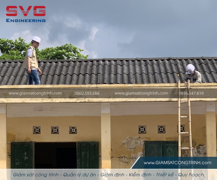 Kiểm định chất lượng công trình xây dựng trường Tân Trào Kiến Thụy Hải Phòng Kiem dinh chat luong cong trinh xay dung truong Tan Trao Kien Thuy Hai Phong