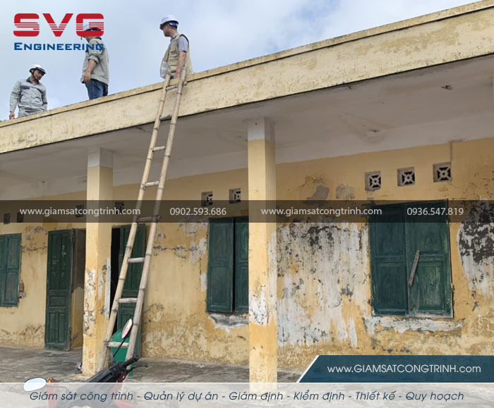 Kiểm định chất lượng công trình xây dựng trường Tân Trào Kiến Thụy Hải Phòng Kiem dinh chat luong cong trinh xay dung truong Tan Trao Kien Thuy Hai Phong