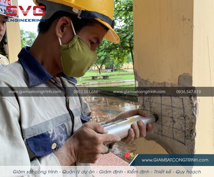 Kiểm định chất lượng công trình xây dựng trường Thuận Thiên Kiến Thụy Hải Phòng Kiem dinh chat luong cong trinh xay dung truong Thuan Thien Kien Thuy Hai Phong