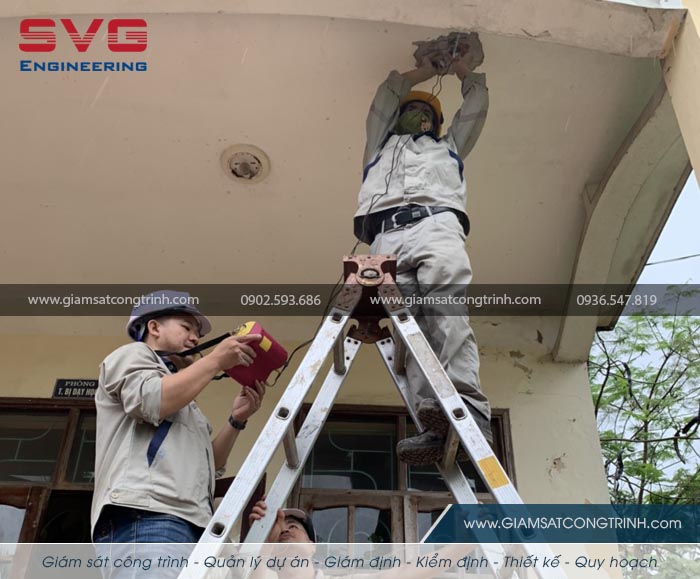 Kiểm định chất lượng công trình xây dựng trường Thuận Thiên Kiến Thụy Hải Phòng Kiem dinh chat luong cong trinh xay dung truong Thuan Thien Kien Thuy Hai Phong