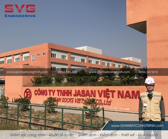 Kiểm định chất lượng xây dựng công trình nhà máy JASAN Việt Nam Kiem dinh chat luong xay dung cong trinh nha may Jasan Viet Nam
