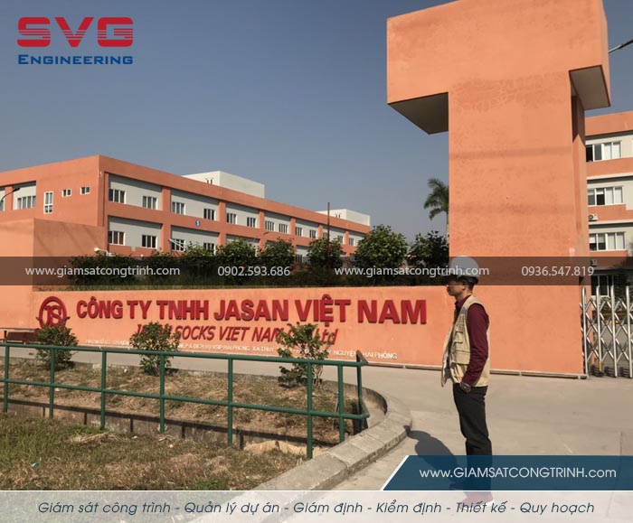 Kiểm định chất lượng xây dựng công trình nhà máy JASAN Việt Nam Kiem dinh chat luong xay dung cong trinh nha may Jasan Viet Nam