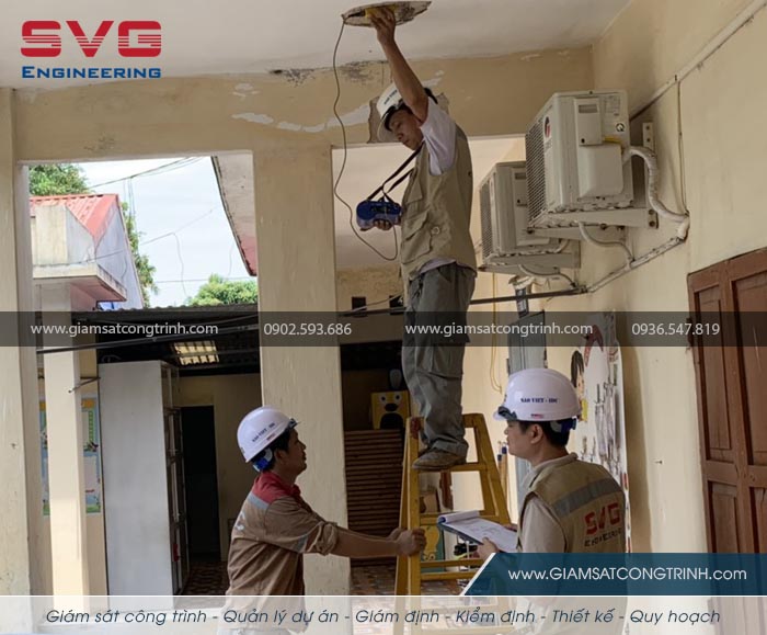 Kiểm định chất lượng công trình trường mầm non Đại Bản huyện An Dương Hải Phòng Kiem dinh chat luong cong trinh truong mam non Dai Ban huyen An Duong Hai Phong