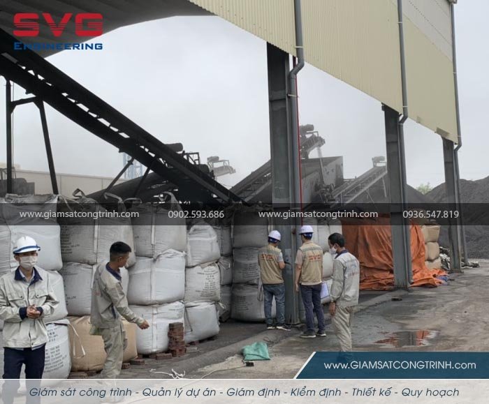 Kiểm định xây dựng công trình nhà máy Thành Đại Phú Mỹ KCN Nam Cầu Kiền Hải Phòng Kiem dinh xay dung cong trinh nha may khu cong nghiep Nam Cau Kien Hai Phong