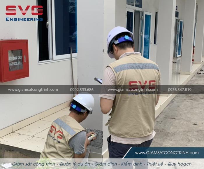 Kiểm định xây dựng công trình nhà máy Thành Đại Phú Mỹ KCN Nam Cầu Kiền Hải Phòng Kiem dinh xay dung cong trinh nha may khu cong nghiep Nam Cau Kien Hai Phong
