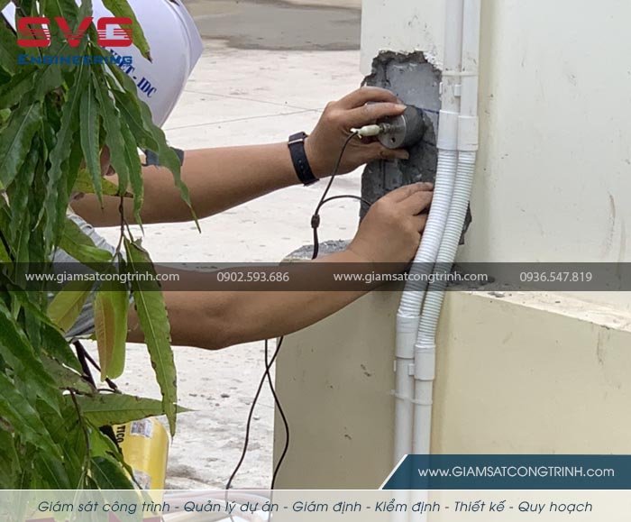 Kiểm định xây dựng công trình nhà máy Thành Đại Phú Mỹ KCN Nam Cầu Kiền Hải Phòng Kiem dinh xay dung cong trinh nha may khu cong nghiep Nam Cau Kien Hai Phong