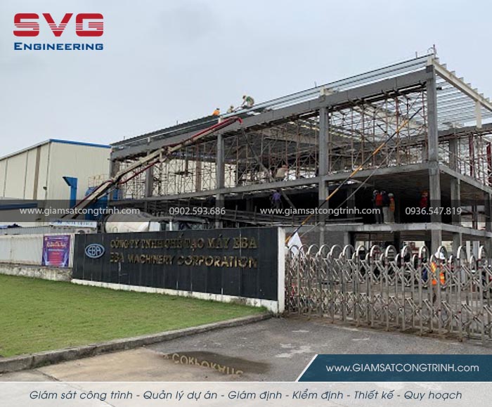 Kiểm định xây dựng công trình nhà xưởng EBARA khu công nghiệp Nomura Hải Phòng Kiem dinh xay dung cong trinh nha xuong EBARA khu công nghiep Nomura Hai Phong