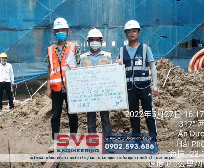 nghiệm thu công trình xây dựng nhà máy điện tử Tongwei KCN An Dương Hải Phòng nghiem thu cong trinh xay dung nha may dien tu Tongwei KCN An Dương Hai Phong