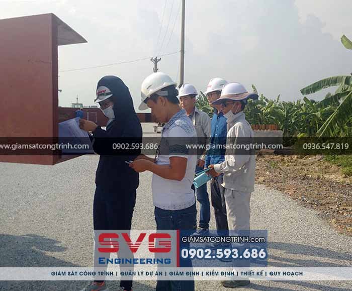 Nghiệm thu thi công cổng chào kết cấu thép khu công nghiệp tại Hải Phòng Nghiem thu thi cong cong chao khu cong nghiep tai Hai Phong