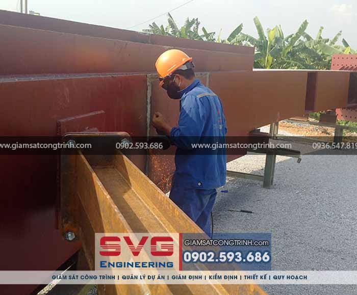 Nghiệm thu thi công cổng chào kết cấu thép khu công nghiệp tại Hải Phòng Nghiem thu thi cong cong chao khu cong nghiep tai Hai Phong