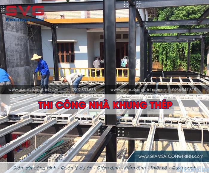 Thi công xây dựng công trình nhà thép tại Hải Phòng và trên cả nước Thi cong xay dung cong trinh nha thep tai Hai Phong va tren ca nuoc