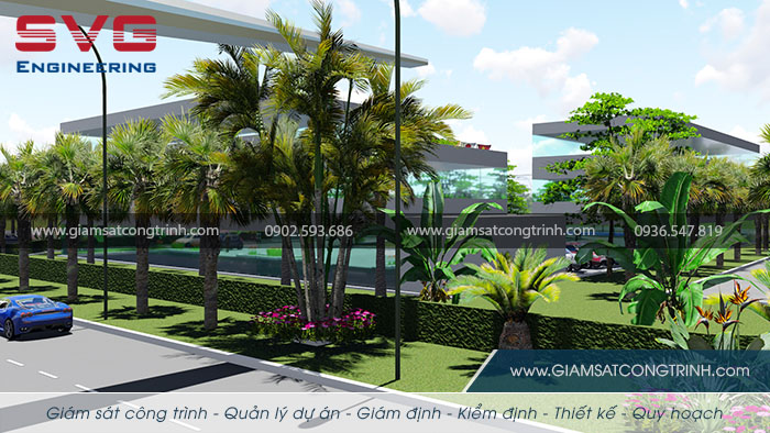 Thiet ke xay dung cong trinh cong chao khu cong nghiep Nam Dinh Vu Hai Phong