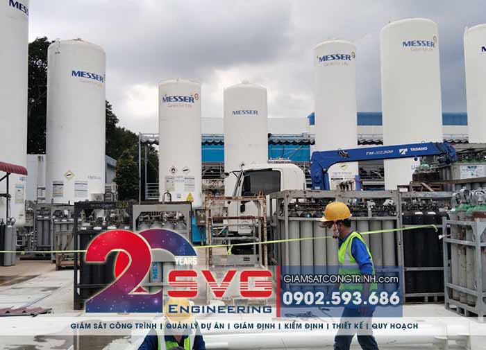 SVG Engineering tư vấn giám sát xây dựng nhà máy Messer